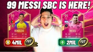 The 99 FUTTIES MESSI SBC is HERE!