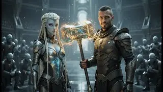 They tried to lift the queen's weapon, but they couldn't; only a human could lift her hammer.