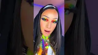 Rainbow eyeshadow look! #makeup #makeuptransformation #makeuplooks #beauty