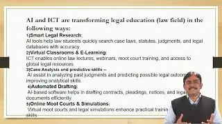 Micro Teaching Session AI and Use of ICT in Higher Education - Dr. Rahul Deshmukh Roll No.-45