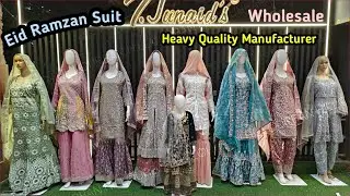 रमजान स्पेशल सूट New Ramzaan Collection 2024 Pure Jimmychu Suits Heavy handwork dupata