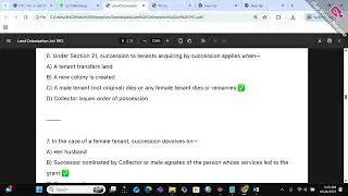 The Colonization Of Government Lands (Punjab) ACT , 1912 | SDEO PREPERATION | PPSC | FPSC