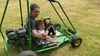 👽 Bought my Wife a Predator 212cc Go-Kart for $350 (ALMOST FLIPPED THE GO KART OVER )