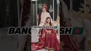 Top 10 most beautiful couple dress from different countries 😍🔥 #shorts #subscribe #top #couple