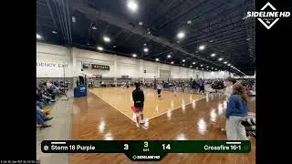 Crossfire 16-1 vs. Storm 16 Purple (2026.01.24)