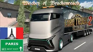 Euro Truck Simulator 2 - PARIS - Complete deliveries for Witches of Brackenreach Event 💀JOB DONE👻