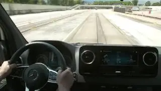 Mercedes Sprinter - Freinage automatique d'urgence