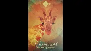 🦒🌿 GIRAFFE's SYMBOLIC AFFIRMATION