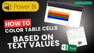 Excel против Power BI: как стилизовать и раскрасить ячейки таблицы на основе текстовых значений