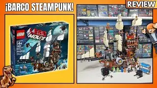 TREMENDOUS STEAMPUNK PIRATE SHIP! - LEGO Movie MetalBeard's Sea Cow set (70810) REVIEW