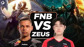 FNB ENFRENTOU T1 ZEUS NA SOLOQ COREANA