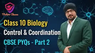 Class 10 Science | Revision 2026 Board Exam | Ch: 6 Control & Coordination |CBSE Board | PYQs - 2