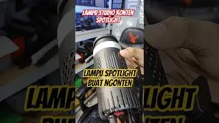 lampu sorot studio ngonten #lampu #lampusorot #lampustudio #lampungonten #lampukonten
