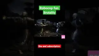 ROBOCOP MK 11 FUNNY BRUTALITY #shorts