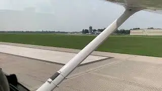 Oscar's first flight - take off