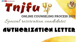 Tnjfu rank list 2021 | Tnjfu authorization letter | bfsc fisheries science | tnjfu ug admission 2021