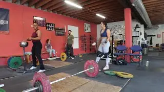 Weightlifting Friday at Vardanian | Erin Amos Vlog