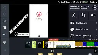 Make Own Song And Logo With Ditty App|| Apna Song And logo kase banai Ditty App mein