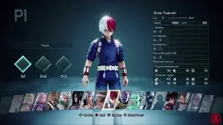 JUMP FORCE - All Characters + DLC (Shoto Todoroki) *Updated*