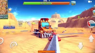 New Behemoth Truck With Spinning Blade & Electric Gun | Zombie Offroad Safari Android Gameplay HD