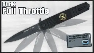 M48 Kommando Black Stiletto Assisted Open