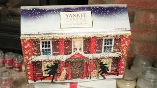 Рождественский адвент-календарь Yankee Candle 2015, 3D-домик