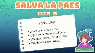 Save the PAES - Percentages - Day 5