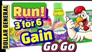 Dollar General Couponing & glitches  Gain! 3 for $6