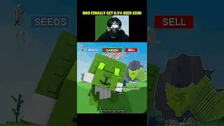Bro Finally Get 0.5% Seed with Luck lv99999 at Grow a Garden Update