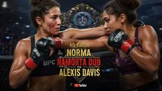 Norma Namorta Dub vs Alexis Davis | UFC Women&rsquo;s Bantamweight Championship KO