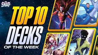 TOP 10 BEST DECKS IN MARVEL SNAP | Weekly Marvel Snap Meta Report #141