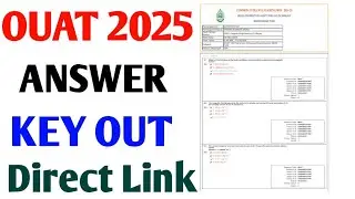 ouat answer key 2025 | ouat response sheet 2025 | ouat answer key download |