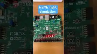 Traffic Light Simulation #fpga #verilog