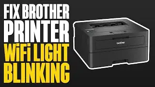 How To Fix Brother Printer WiFi Light Blinking