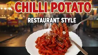 The REAL Crispy Chilli Potato! 🤯 Delhi वाली चटपटी रेसिपी, अब घर पर!