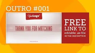 Free After Effects Outro Template #001
