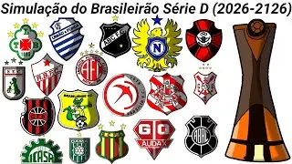 Simulação do Brasileirão Série D (2026-2126)