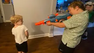 New nerf gun unboxing! 😧