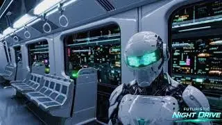 Futuristic Night Drive &mdash; Dark Cyber Chill for Focus & Work (90 BPM)