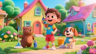 Clean Team &ndash; Tidy Up with JJ! | Fun Cleaning Song for Kids | Tidy Up Adventure