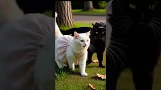 Just a cat doing human things😺