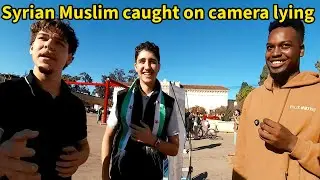 Syrian Muslims caught on camera lying!