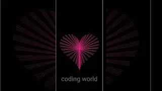heart symbol designing python|| love design|| tag ur love💕💕