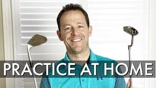 BEST way to practice your SHORT GAME at HOME - GIVEAWAY!