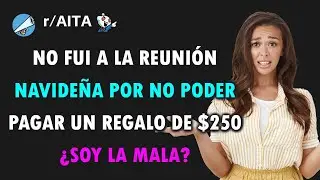 Me piden comprar un regalo navideño que no puedo permitirme...