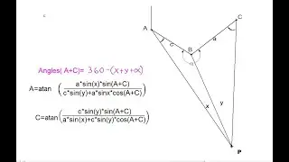 3 point angle resection