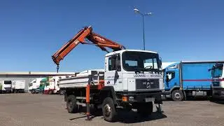 M.A.N. 18 232 4x4 8TON/MTR