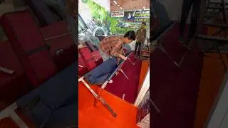 Folding Bed For Camping and travel #furniture #travel #travelequipment #shorts #ytshorts #food