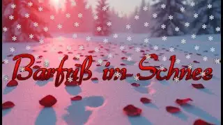 Barfuß im Schnee