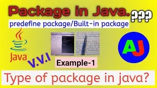 Types of package in java | predefine package | Built-in package | TechAndroJava Official